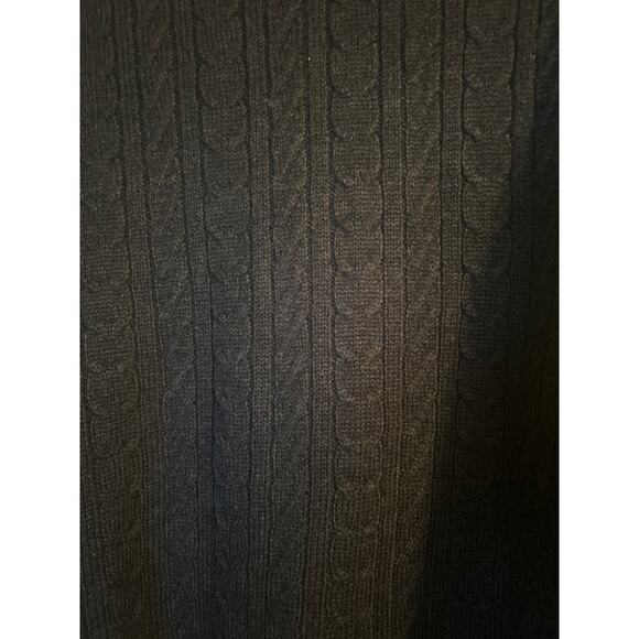 GUC Alex Cannon Men's Black Crew Neck Sweater 55% Wool Size Large - Picture 2 of 6